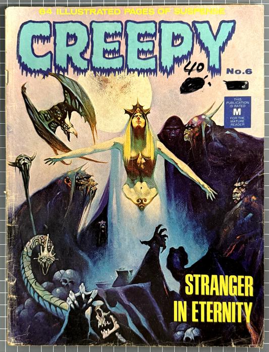 CREEPY #6 [MURRAY PUBLISHERS] AUSTRALIAN HORROR COMIC 1975