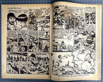 WAR BATTLES #24 RED CIRCLE PRESS AUSTRALIAN PRE-DECIMAL COMIC 1954