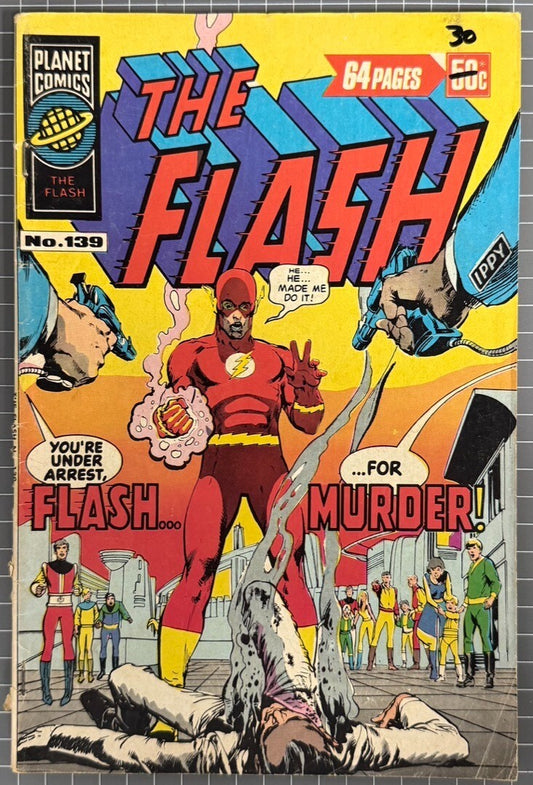 THE FLASH #139 [MURRAY PUBLISHING] AUSTRALIAN DC COMIC 1977