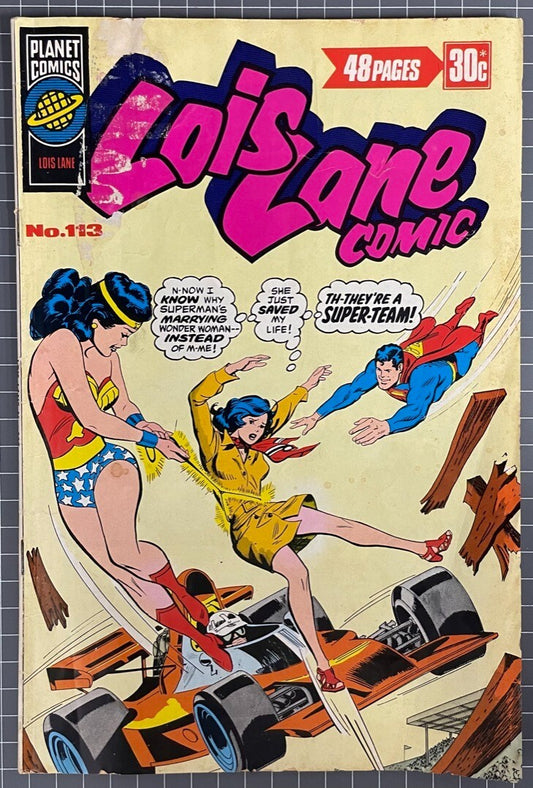 LOIS LANE COMIC #113 [MURRAY PUBLISHERS] AUSTRALIAN DC COMIC 1976