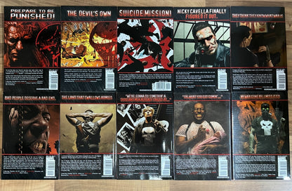 Marvel Max The Punisher Volume 1-10 Garth Ennis TPB Graphic Novel 1st Ed/1st Pr.