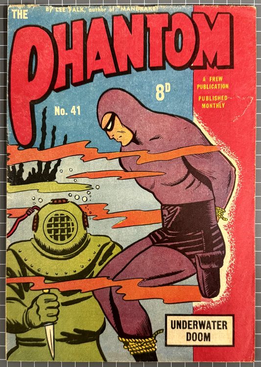 THE PHANTOM #41 FREW PUBLICATIONS *RARE* AUSTRALIAN COMIC 1952