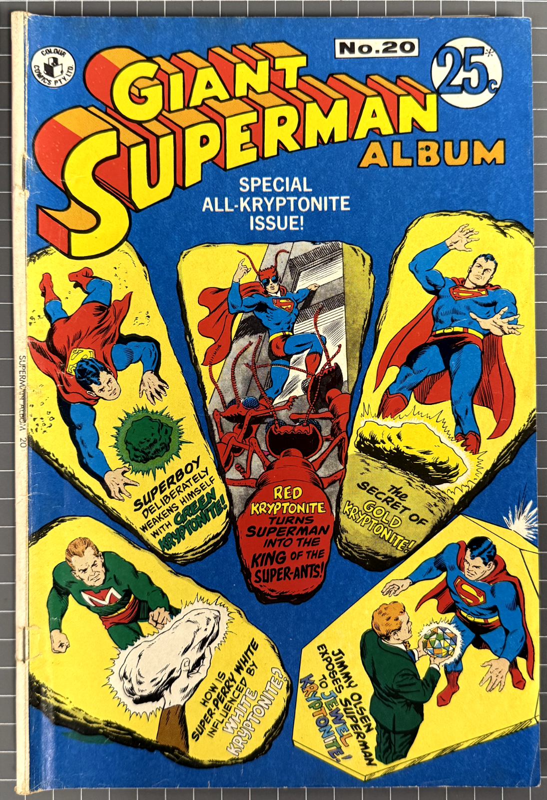 GIANT SUPERMAN ALBUM #20 [COLOUR COMICS] AUSTRALIAN DC COMIC 1972