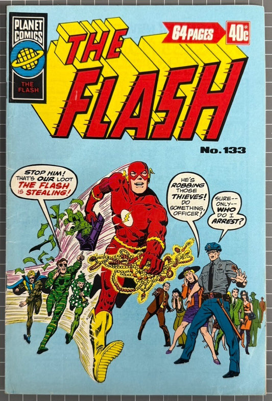 THE FLASH #133 [MURRAY PUBLISHING] AUSTRALIAN DC COMIC 1976