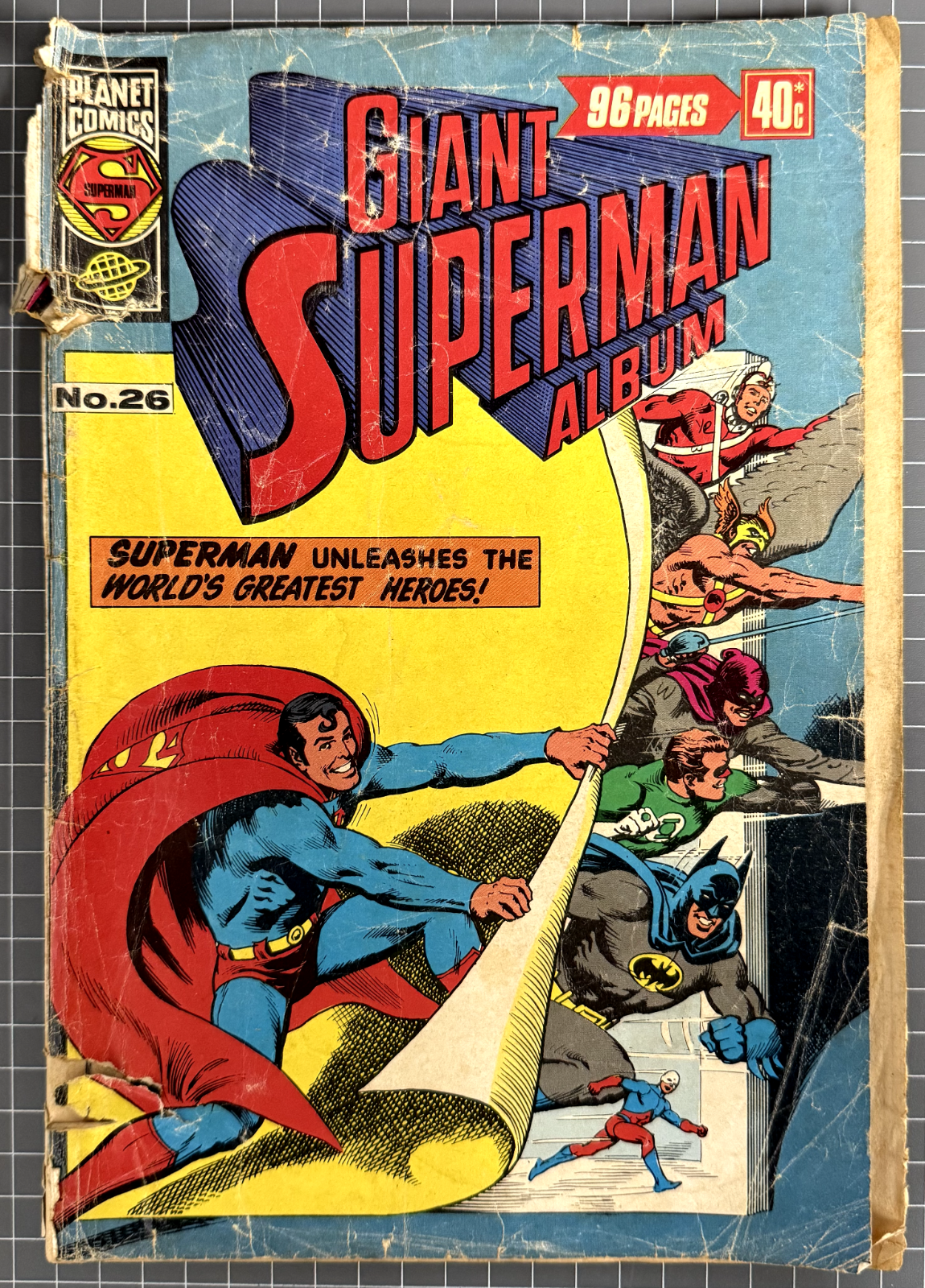GIANT SUPERMAN ALBUM #26 [MURRAY PUBLISHING] AUSTRALIAN DC COMIC 1975