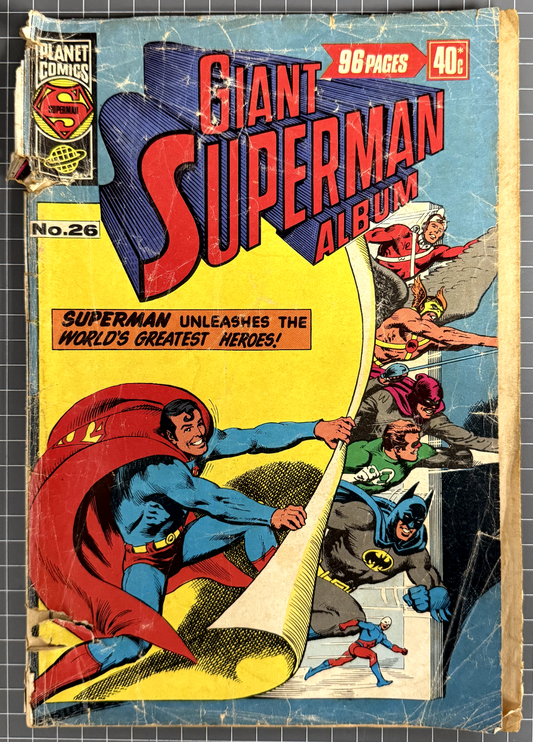 GIANT SUPERMAN ALBUM #26 [MURRAY PUBLISHING] AUSTRALIAN DC COMIC 1975