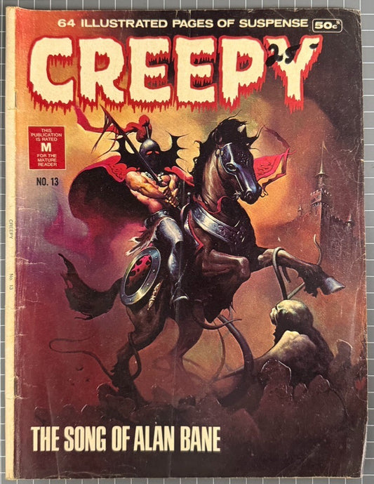 CREEPY #13 [MURRAY PUBLISHERS] AUSTRALIAN HORROR COMIC 1976