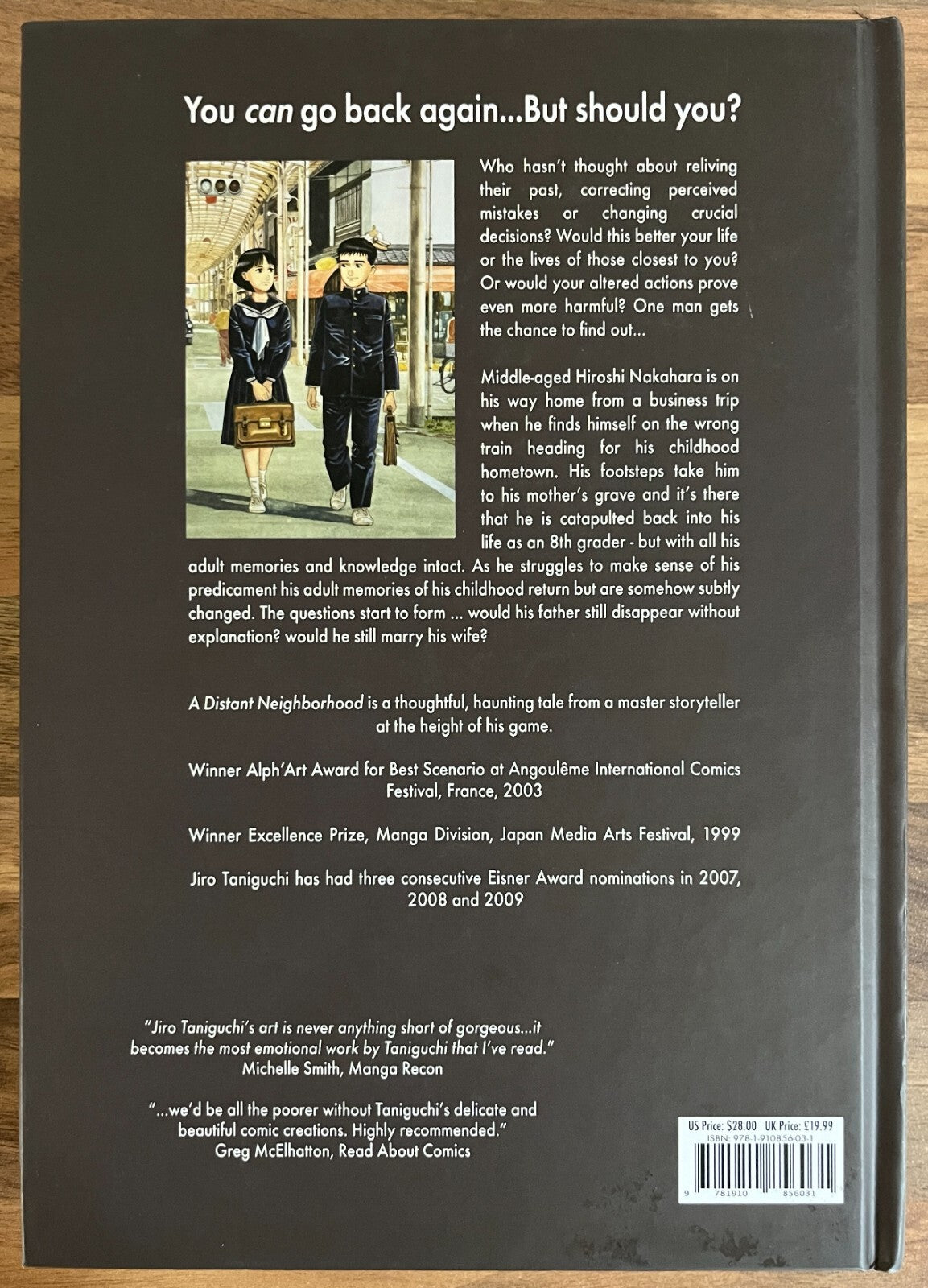 A Distant Neighborhood by Jiro Taniguchi (English) Hardcover Book