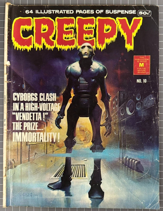 CREEPY #10 [MURRAY PUBLISHERS] AUSTRALIAN HORROR COMIC 1976