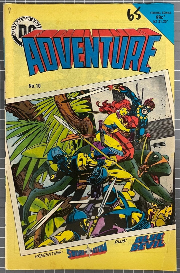 ADVENTURE #10 [FEDERAL PUBLISHING] AUSTRALIAN DC COMIC 1985