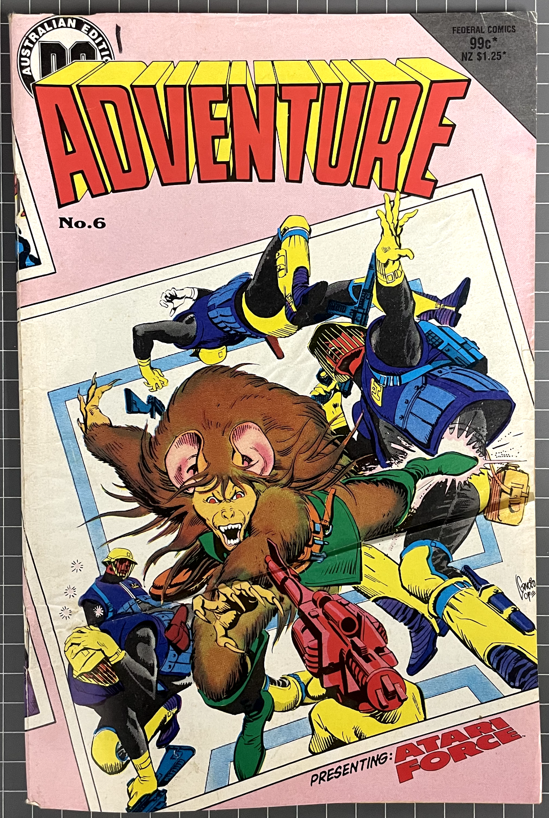 ADVENTURE #6 [FEDERAL PUBLISHING] AUSTRALIAN DC COMIC 1984