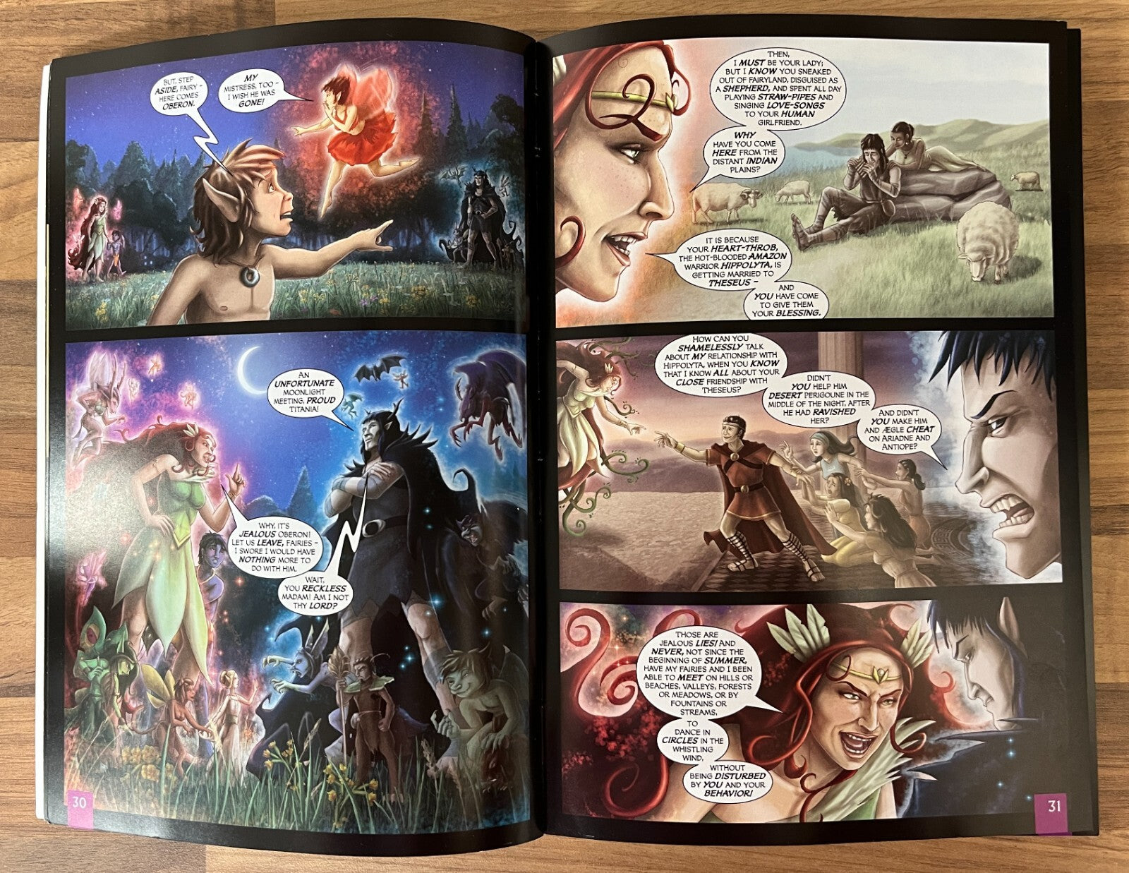 A Midsummer Night's Dream the Graphic Novel: Plain Text by William Shakespeare