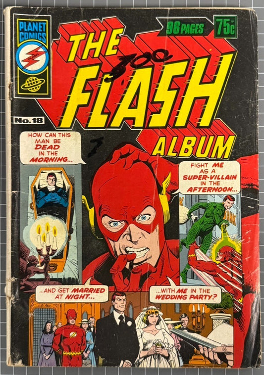 GIANT FLASH ALBUM #18 [MURRAY PUBLISHING] AUSTRALIAN DC COMIC 1979