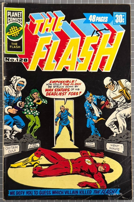 THE FLASH #128 [MURRAY PUBLISHING] AUSTRALIAN DC COMIC 1975