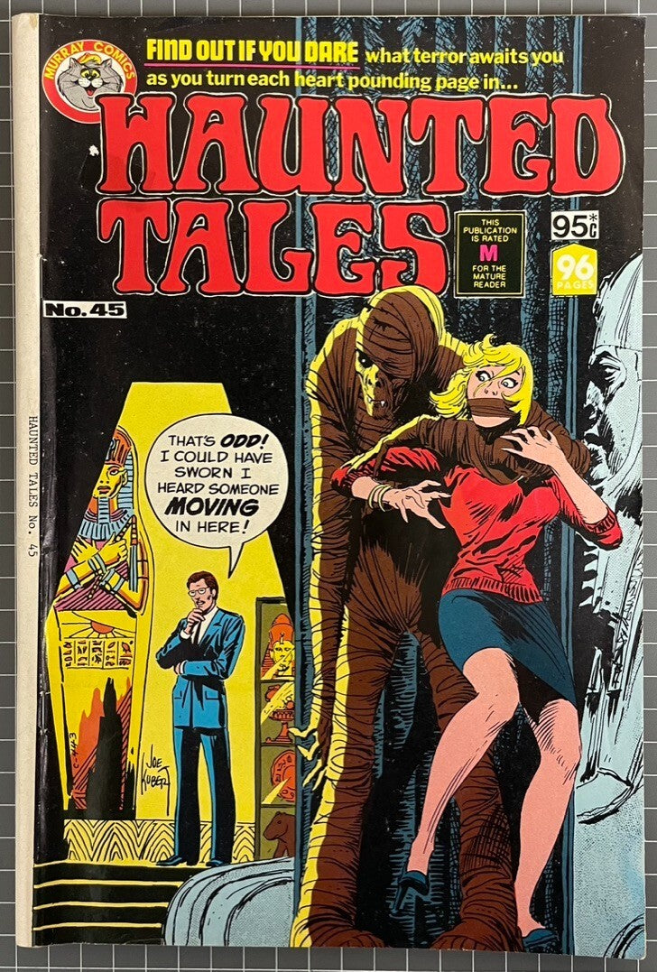 HAUNTED TALES #45 [MURRAY PUBLISHING] 96 PAGES AUSTRALIAN HORROR COMIC 1981