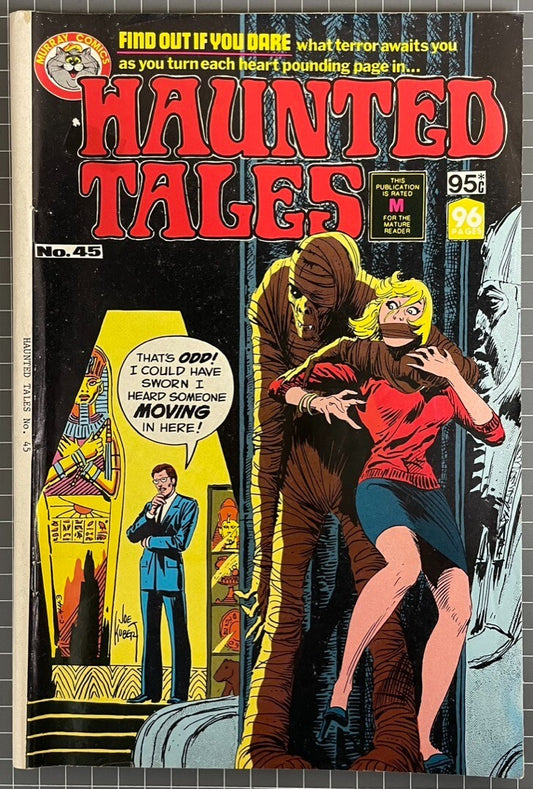 HAUNTED TALES #45 [MURRAY PUBLISHING] 96 PAGES AUSTRALIAN HORROR COMIC 1981