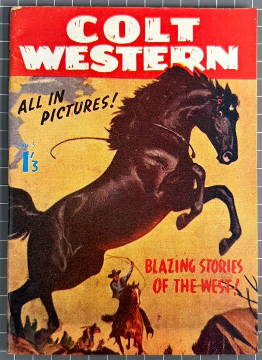 COLT WESTERN #5 [JUBILEE PUBLICATIONS] AUSTRALIAN PRE-DECIMAL COMIC 1962
