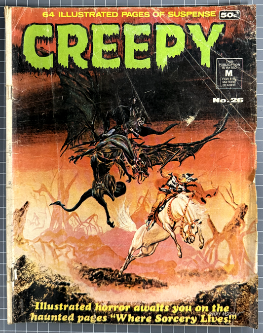 CREEPY #26 [MURRAY PUBLISHERS] AUSTRALIAN HORROR COMIC 1978