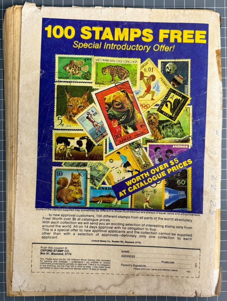 SUPERMAN PRESENTS HAWKMAN 96 PAGES [MURRAY PUBLISHERS] AUSTRALIAN COMIC 1981