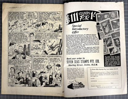 SUPERMAN PRESENTS WONDER COMIC #5 COLOUR COMICS AUSTRALIAN DC PRE-DECIMAL 1965