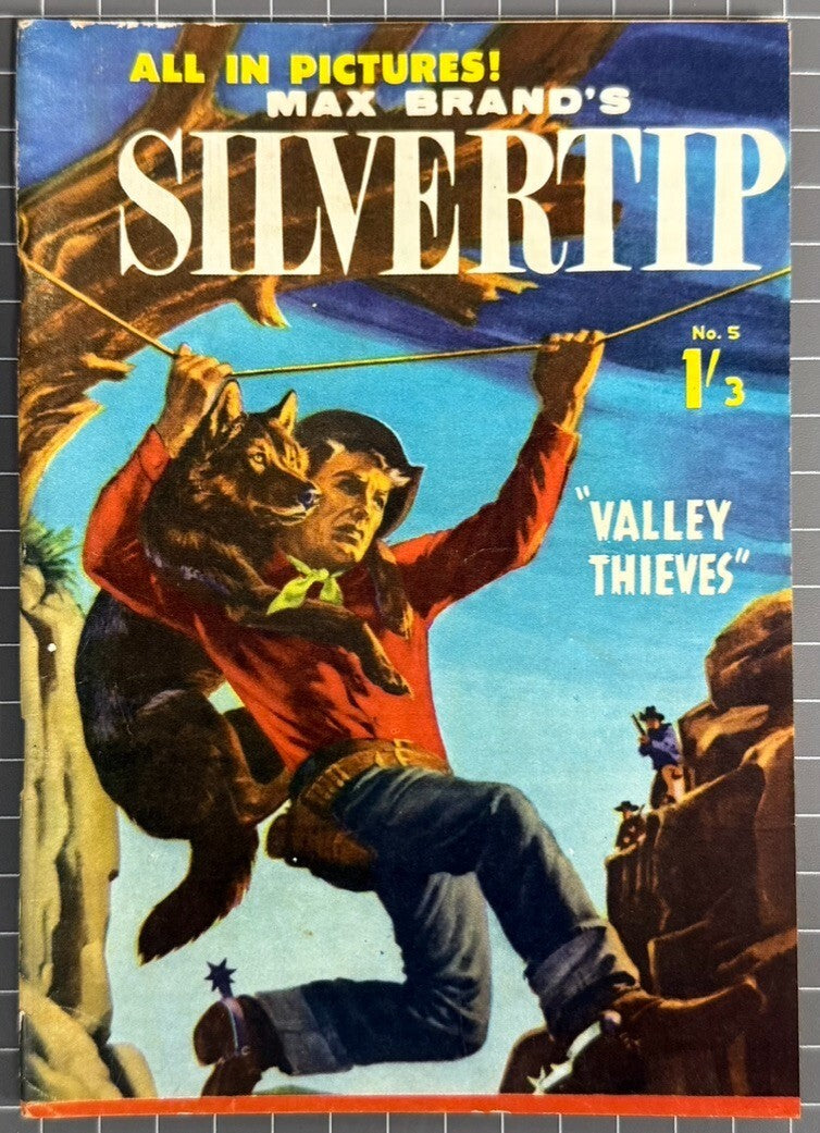 MAX BRAND'S SILVERTIP #5 [REGAL PUBLICATIONS] AUSTRALIAN WESTERN COMIC 1961