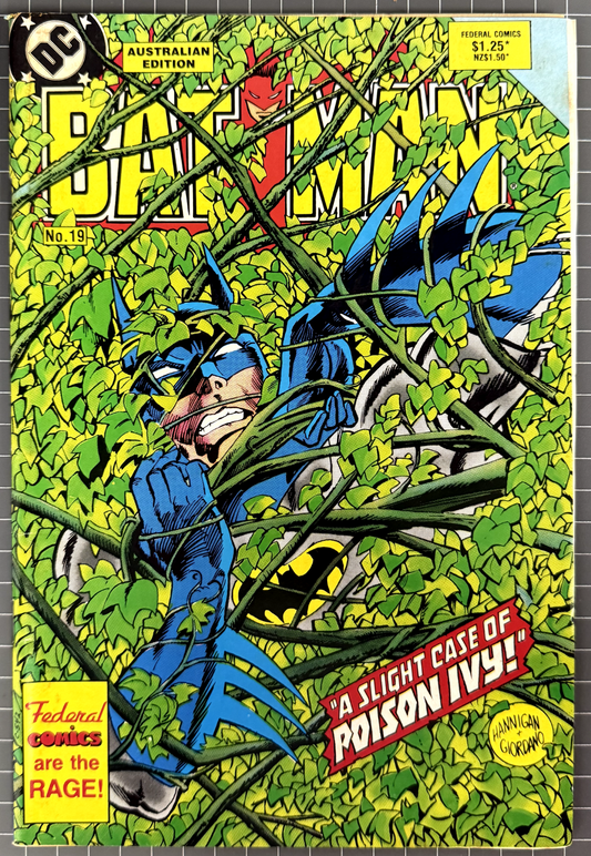 BATMAN #19 [FEDERAL COMICS] AUSTRALIAN DC 1986