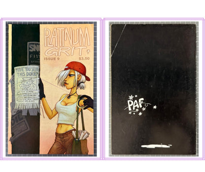 11 x PLATINUM GRIT #1 & 2, #1-10 COMPLETE SET/RUN AUSTRALIAN COMICS 1990's