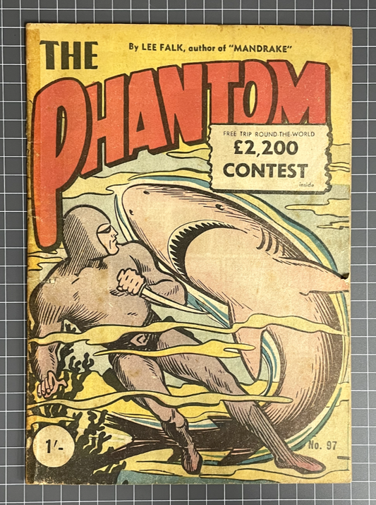 THE PHANTOM #97 FREW PUBLICATIONS *SCARCE* AUSTRALIAN COMIC 1956