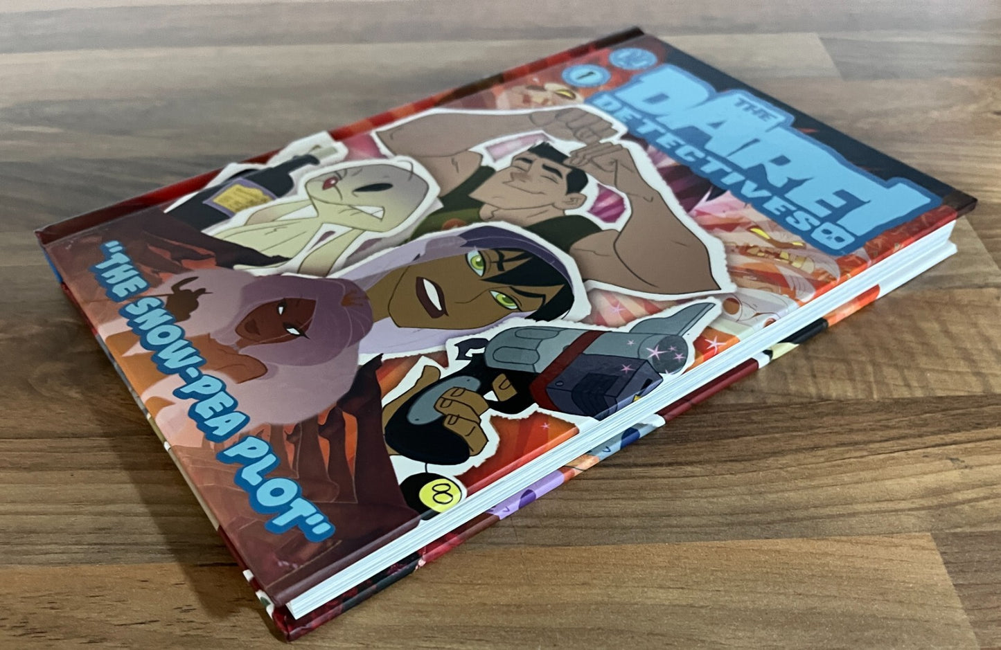 The Dare! Detectives Volume 1: the Snow Pea Plot by Ben Caldwell Hardcover