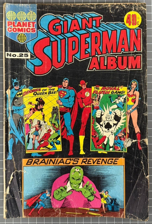 GIANT SUPERMAN ALBUM #25 [MURRAY PUBLISHING] AUSTRALIAN DC COMIC 1975