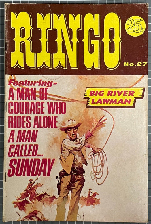 RINGO #27 [MURRAY PUBLISHING] AUSTRALIAN WESTERN COMIC 1973