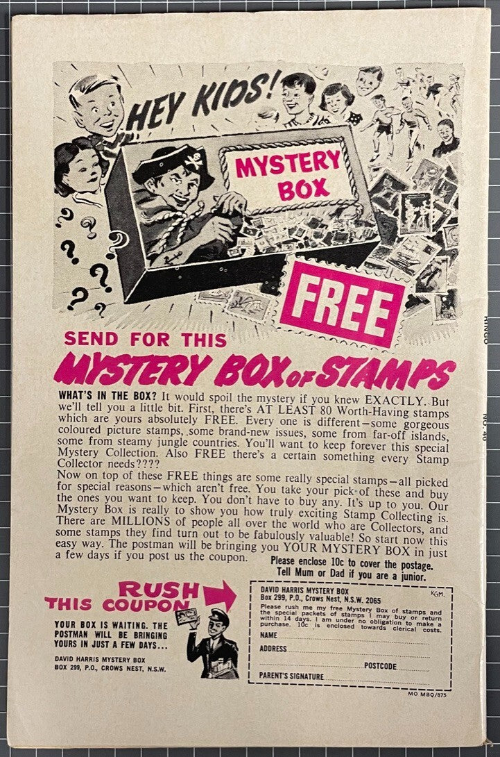 RINGO #40 [MURRAY PUBLISHING] AUSTRALIAN WESTERN COMIC 1976