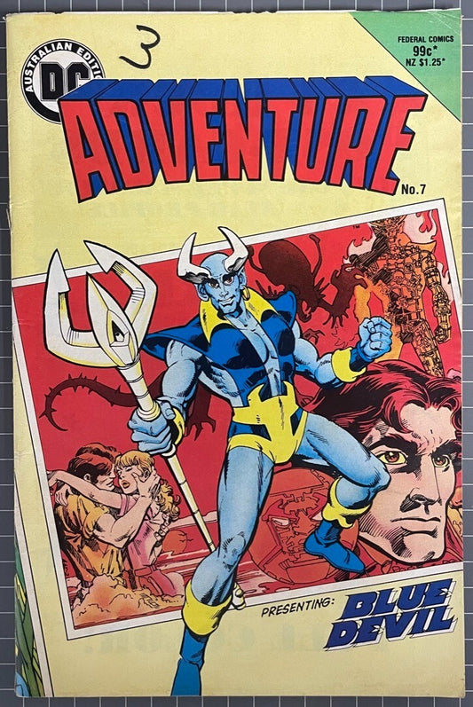 ADVENTURE #7 [FEDERAL PUBLISHING] AUSTRALIAN DC COMIC 1984