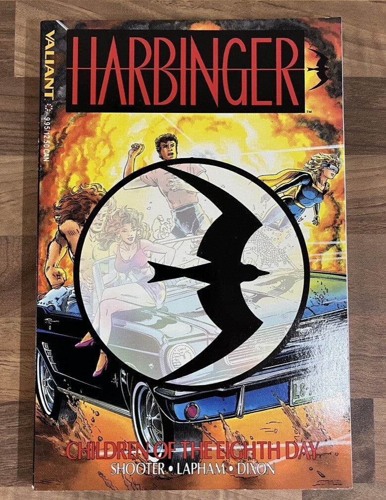 HARBINGER - CHILDREN OF THE EIGHTH DAY  TRADE PAPERBACK  - VALIANT   COMICS