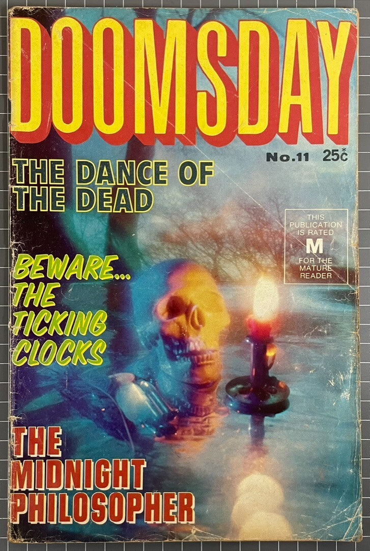 DOOMSDAY #11 [SPORT MAGAZINE PUBLICATION] AUSTRALIAN HORROR COMIC 1973