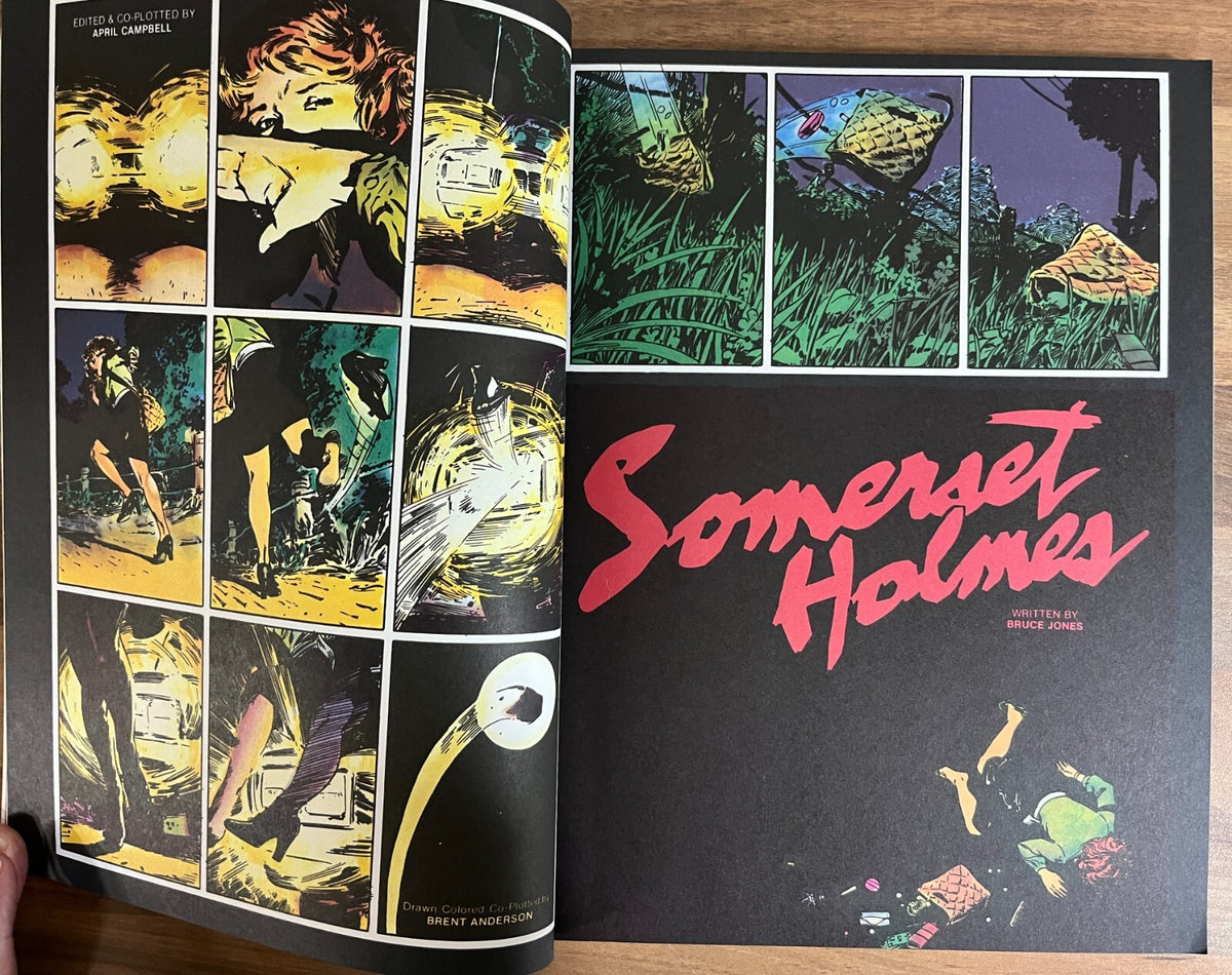 SOMERSET HOLMES THE GRAPHIC ALBUM BY BRUCE JONES, APRIL CAMPBELL, BRENT ANDERSON