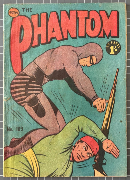 THE PHANTOM #189 FREW PUBLICATIONS *SCARCE* AUSTRALIAN COMIC 1961