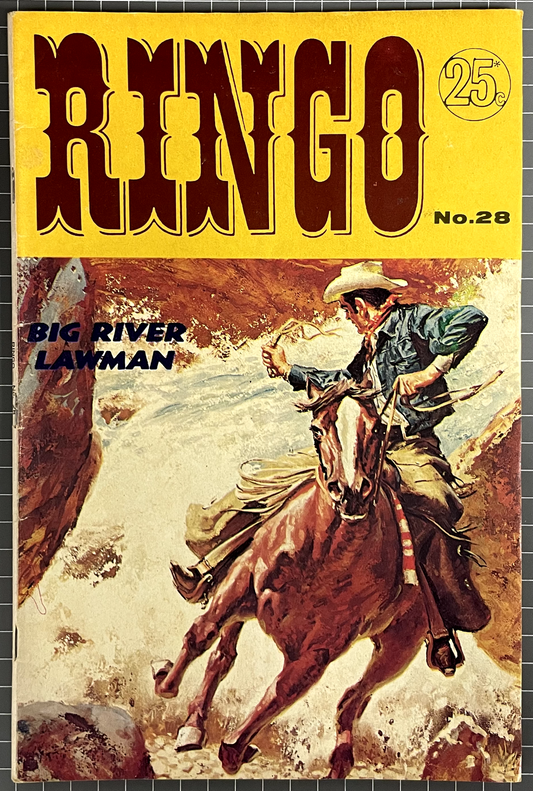 RINGO #28 [MURRAY PUBLISHING] AUSTRALIAN WESTERN COMIC 1974