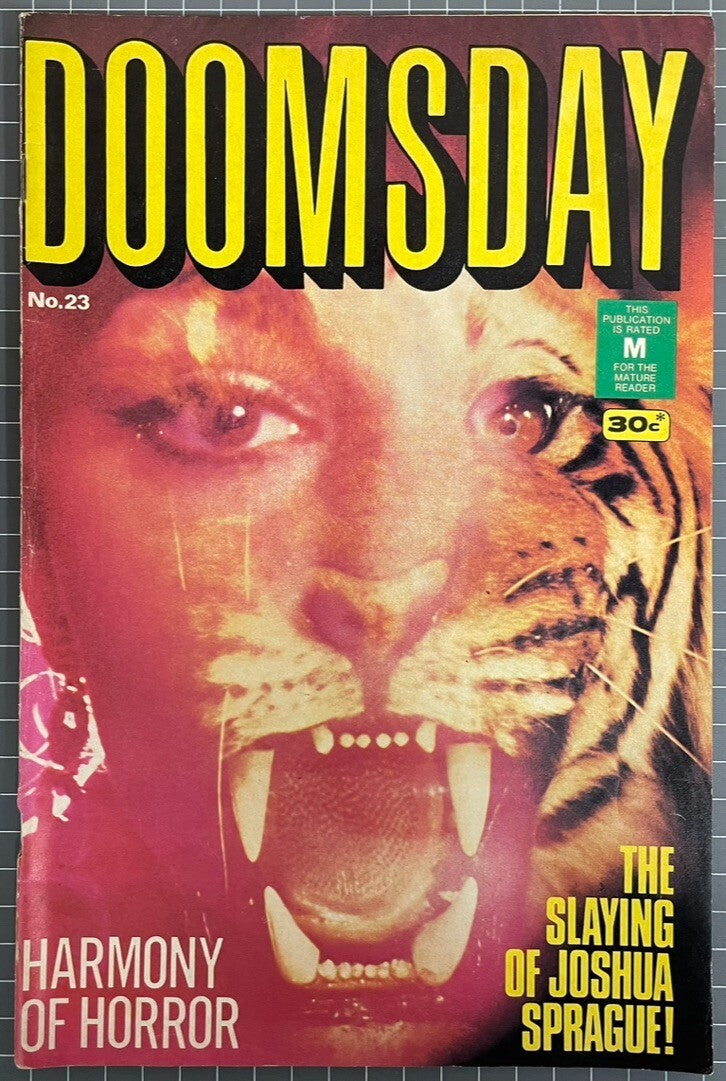 DOOMSDAY #23 [MURRAY PUBLISHING] AUSTRALIAN HORROR COMIC 1975