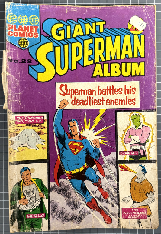 GIANT SUPERMAN ALBUM #22 [MURRAY PUBLISHING] AUSTRALIAN DC COMIC 1973