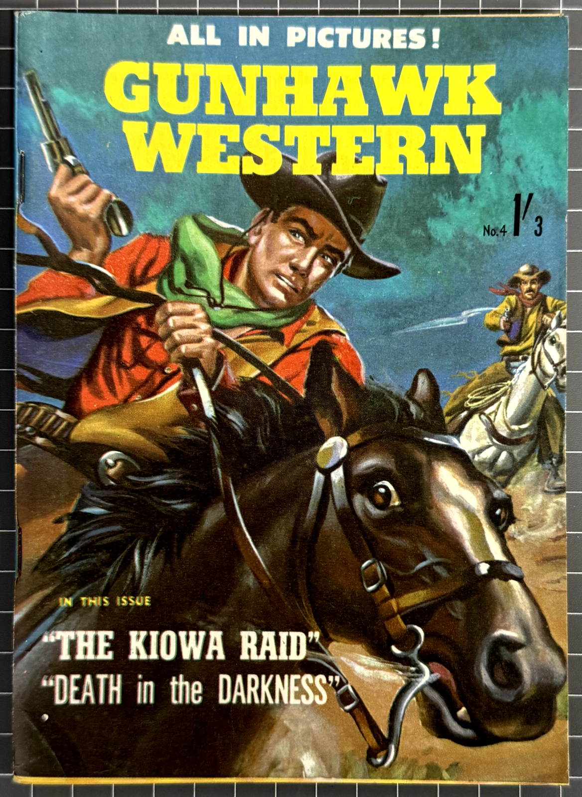 GUNHAWK WESTERN #4 [JUBILEE PUBLICATIONS] AUSTRALIAN PRE-DECIMAL COMIC 1959