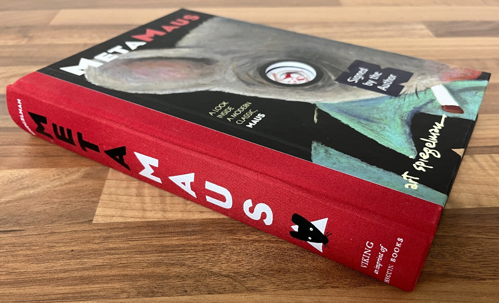 MetaMAUS: A Look Inside a Modern Classic + DVD - Art Spiegelman SIGNED+SKETCH HC