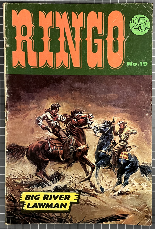 RINGO #19 [SPORT MAGAZINE PUBLISHING] AUSTRALIAN WESTERN COMIC 1972