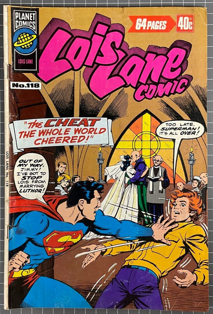 LOIS LANE COMIC #118 [MURRAY PUBLISHERS] AUSTRALIAN DC COMIC 1977