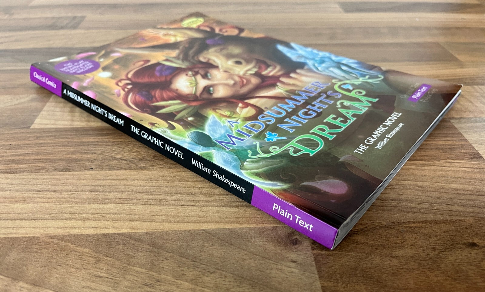 A Midsummer Night's Dream the Graphic Novel: Plain Text by William Shakespeare