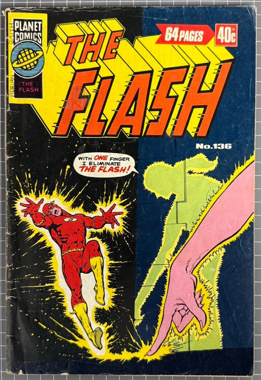 THE FLASH #136 [MURRAY PUBLISHING] AUSTRALIAN DC COMIC 1977