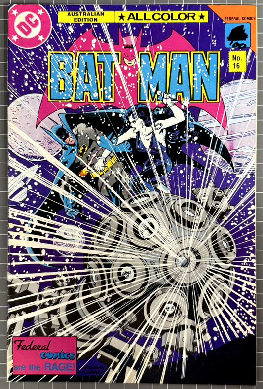 BATMAN #16 [FEDERAL COMICS] AUSTRALIAN DC 1985