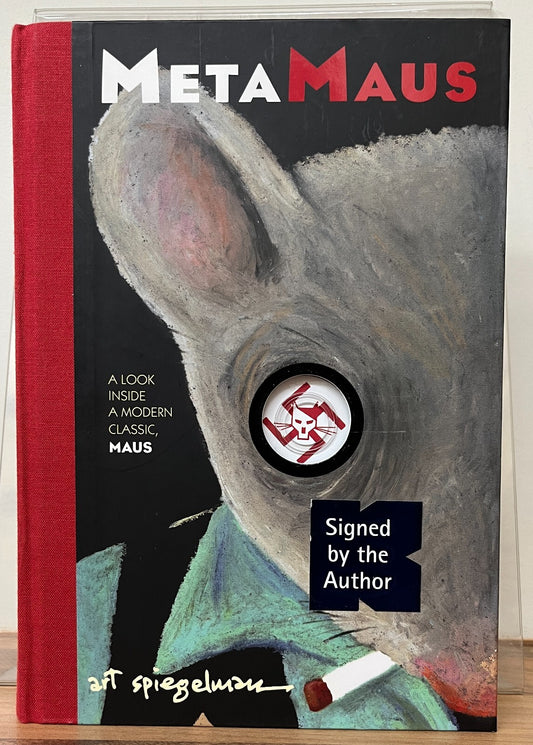 MetaMAUS: A Look Inside a Modern Classic + DVD - Art Spiegelman SIGNED+SKETCH HC