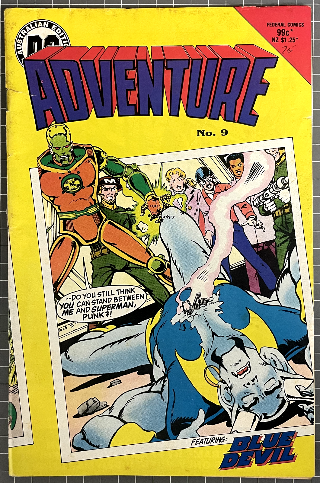 ADVENTURE #9 [FEDERAL PUBLISHING] AUSTRALIAN DC COMIC 1985