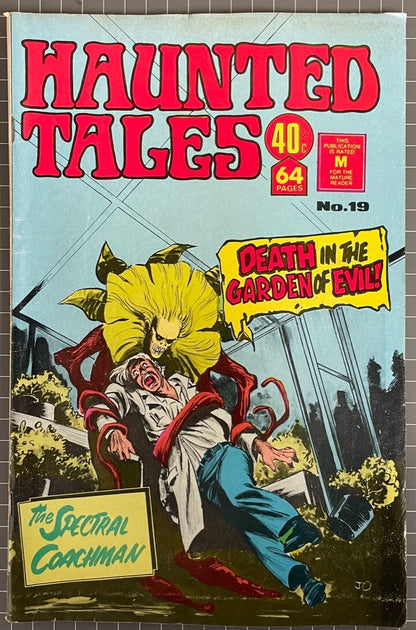 HAUNTED TALES #19 [MURRAY PUBLISHING] AUSTRALIAN HORROR COMIC 1976